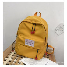 Wholesale custom fashionable younger canvas backpack